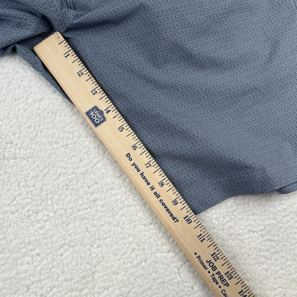 7 DIAMONDS Stadium Hybrid Performance Golf Shorts Mens 36 Blue Geometric Stretch - Picture 9 of 14